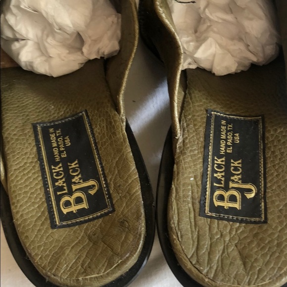 ❌SOLD❌ NWOB BLACK JACK Women’s Ostrich Mules - Picture 6 of 8